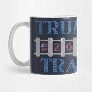 All Aboard the Trump Train Mask Sweatshirt Mug